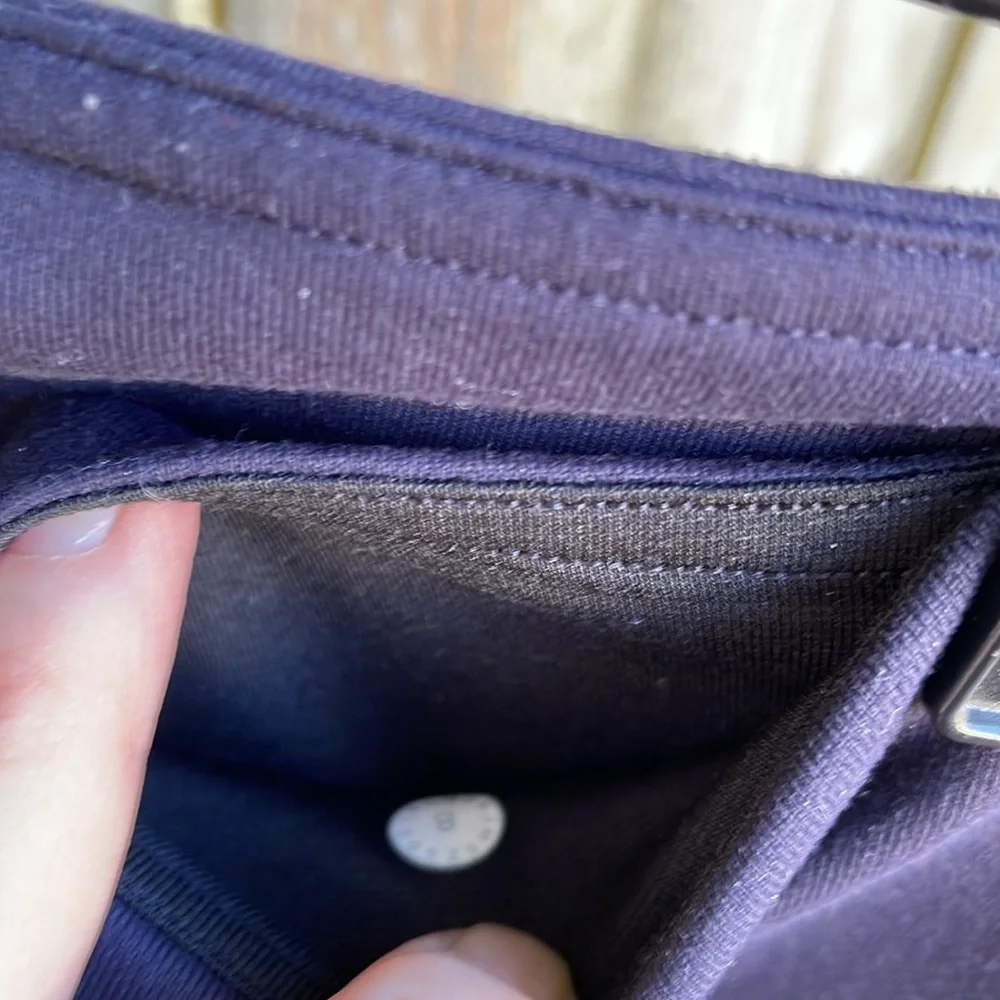 Lululemon Wunder Under mid rise full length W5BJMS Luon Navy Blue 8